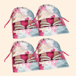 Gulmohar Drawstring Shoe Pouch