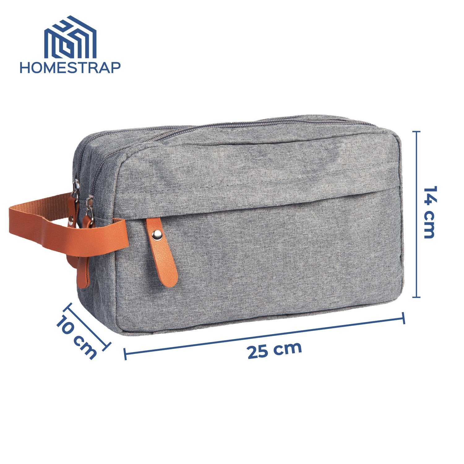 Clean Carry All | Travel Toiletry Organizer Bag, Shaving Pouch