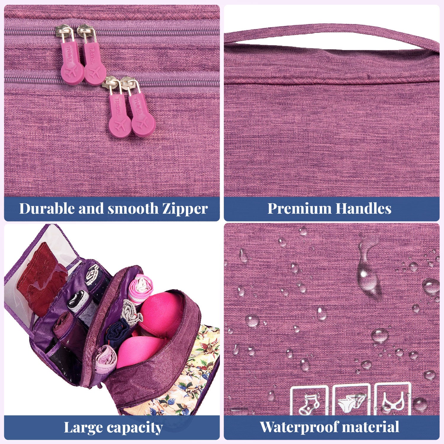 Intimate Innkeeper | Travel Undergarment Organizer