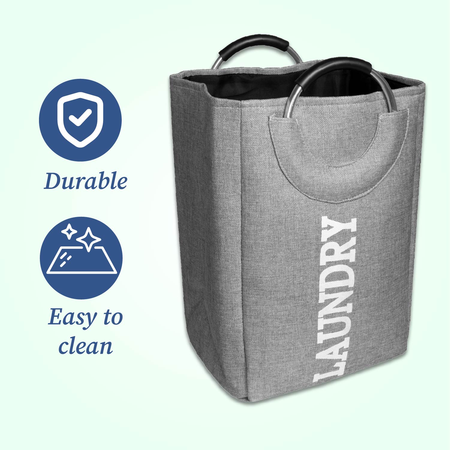 Hamper Helper | Foldable Laundry Bag with Handle