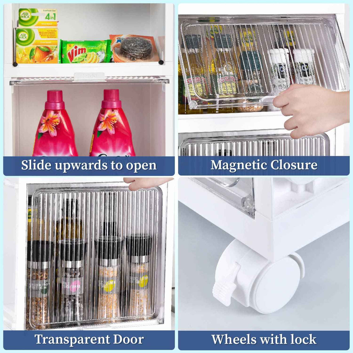 Multi Magic Cupboard | Foldable Cupboard with Wheels
