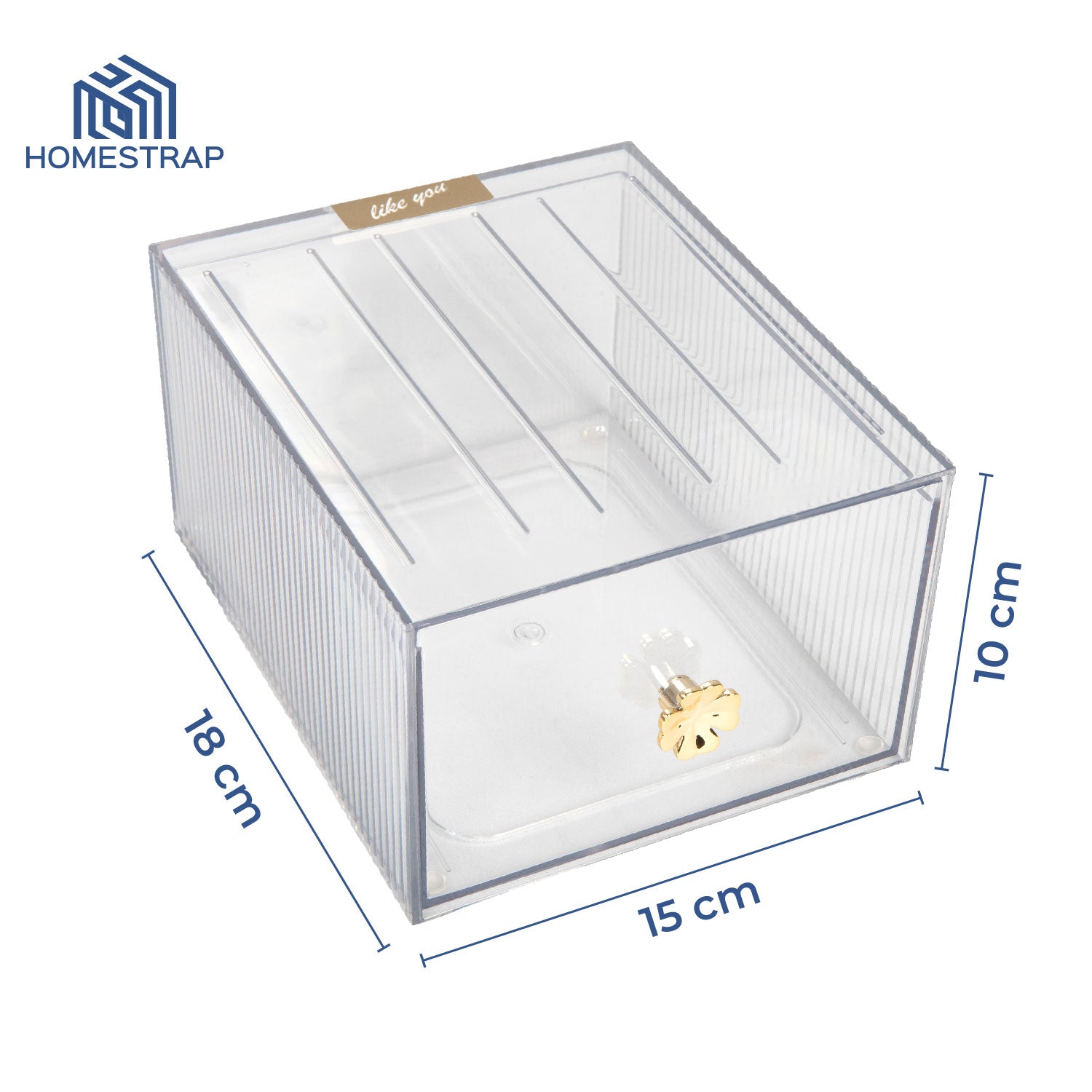 Peek-a-boo bins | Storage Organizer Case Display Boxes