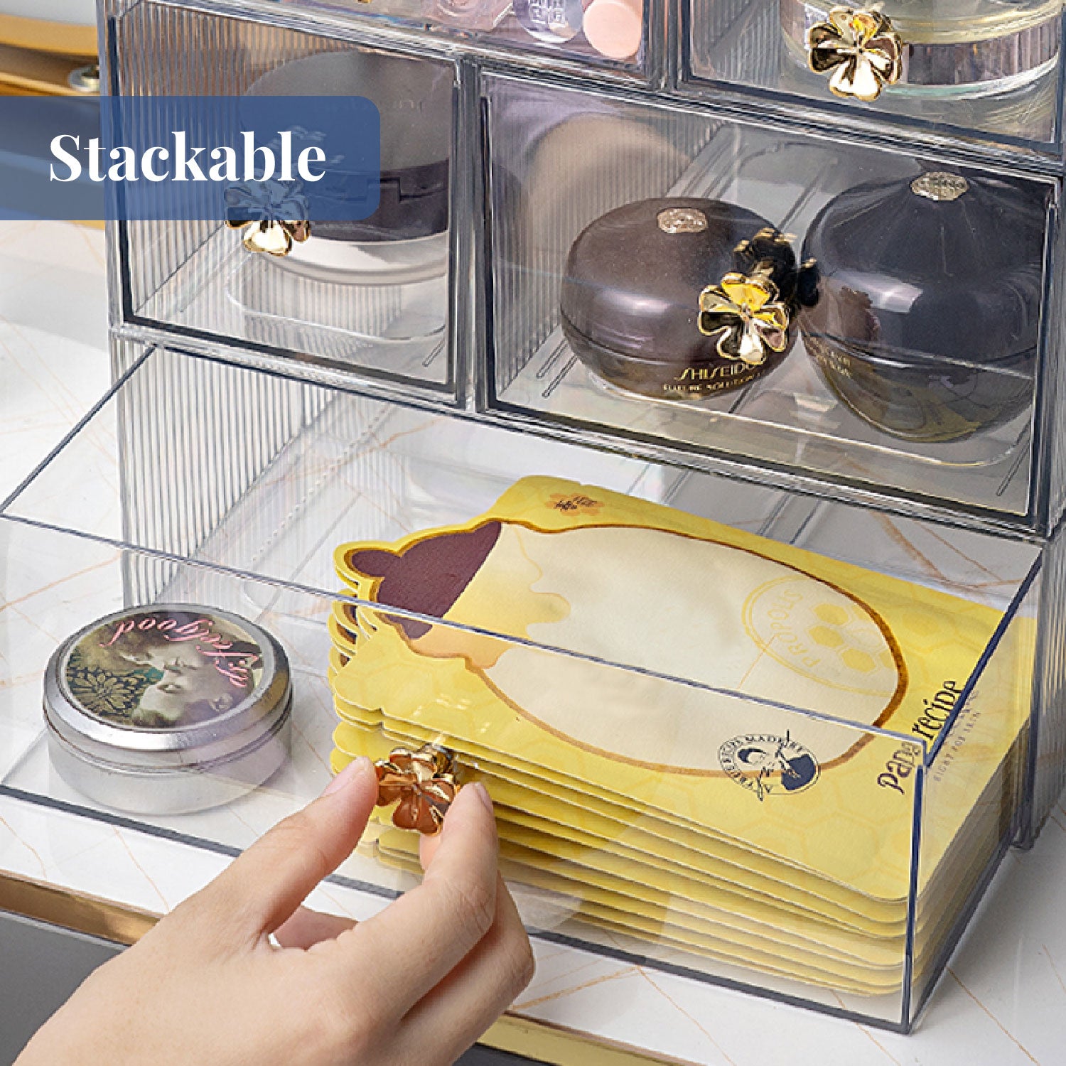 Peek-a-boo bins | Storage Organizer Case Display Boxes