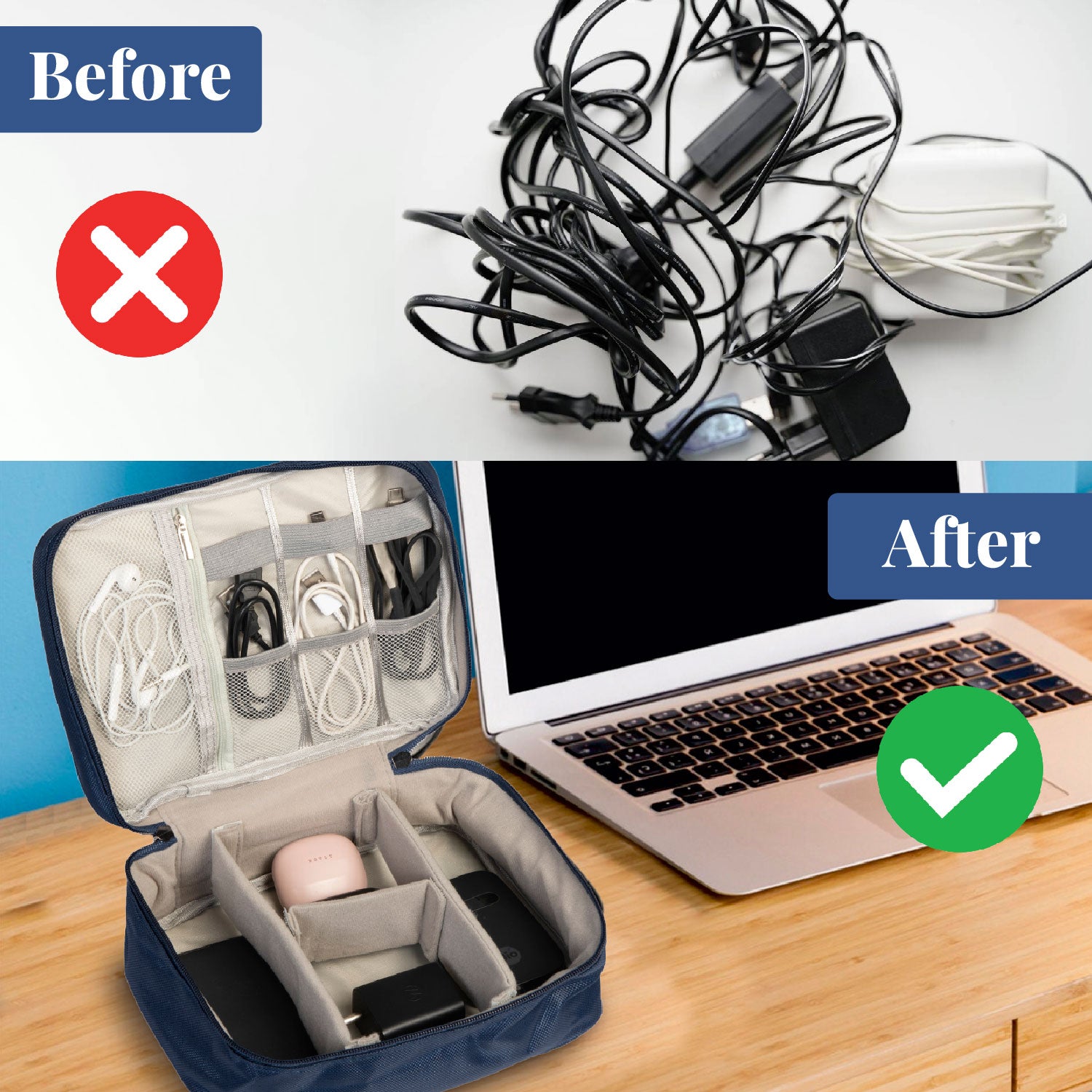 Tech tote |  Gadgets Travel Storage Organizer Bag