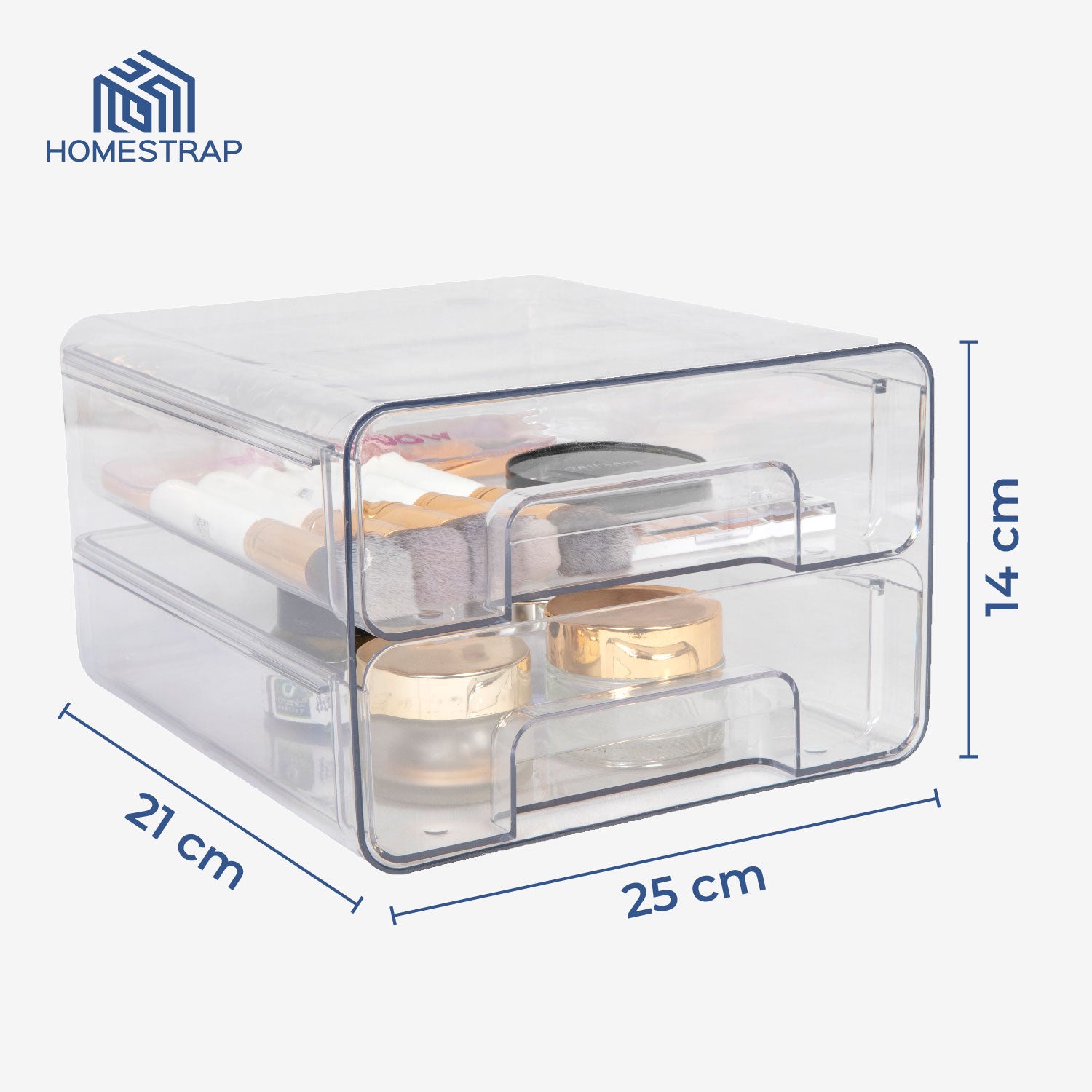 Transparent treasure chest | Multipurpose Storage Drawer Boxes