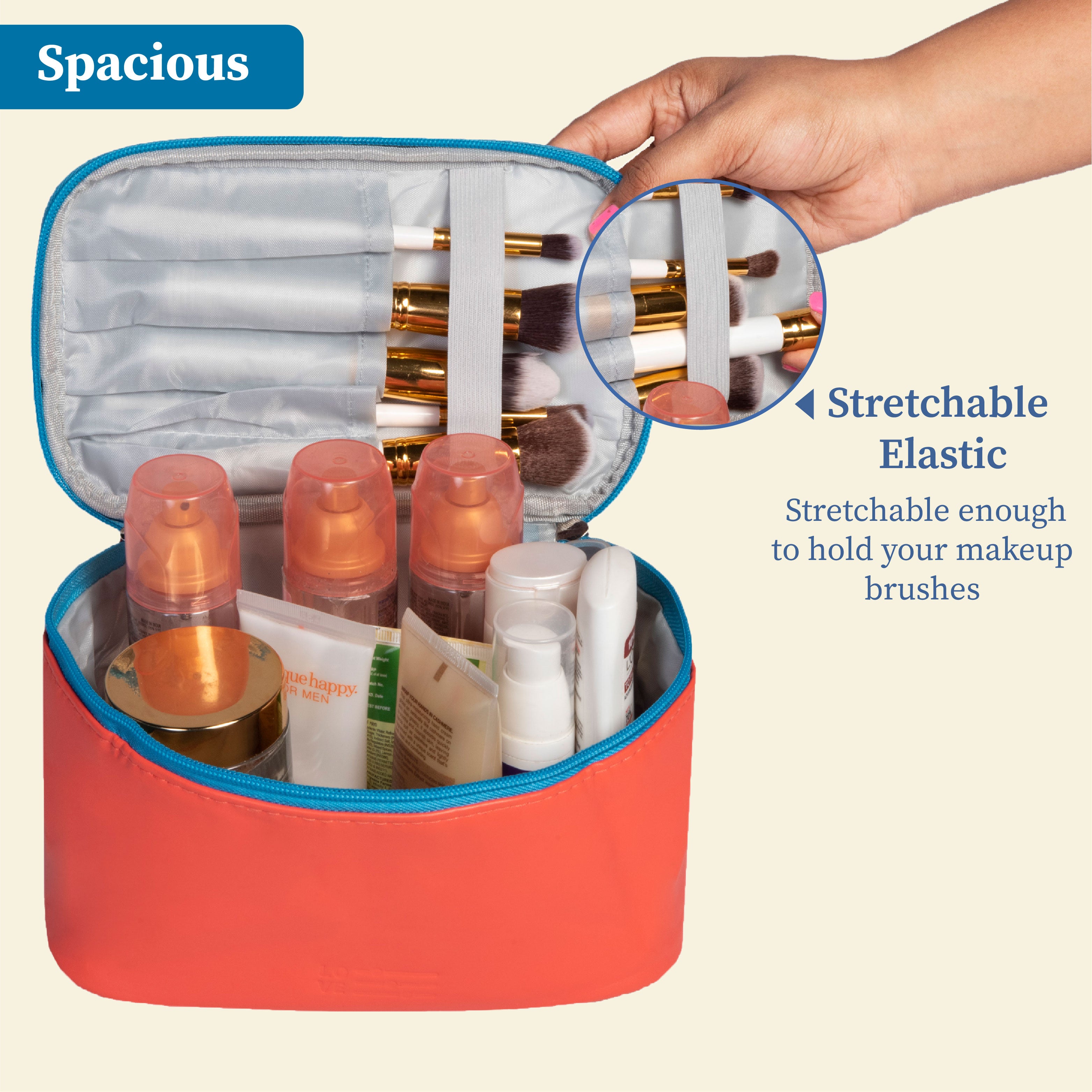 Carry All Case | Cosmetic or Makeup Organizer | Toiletry Bag