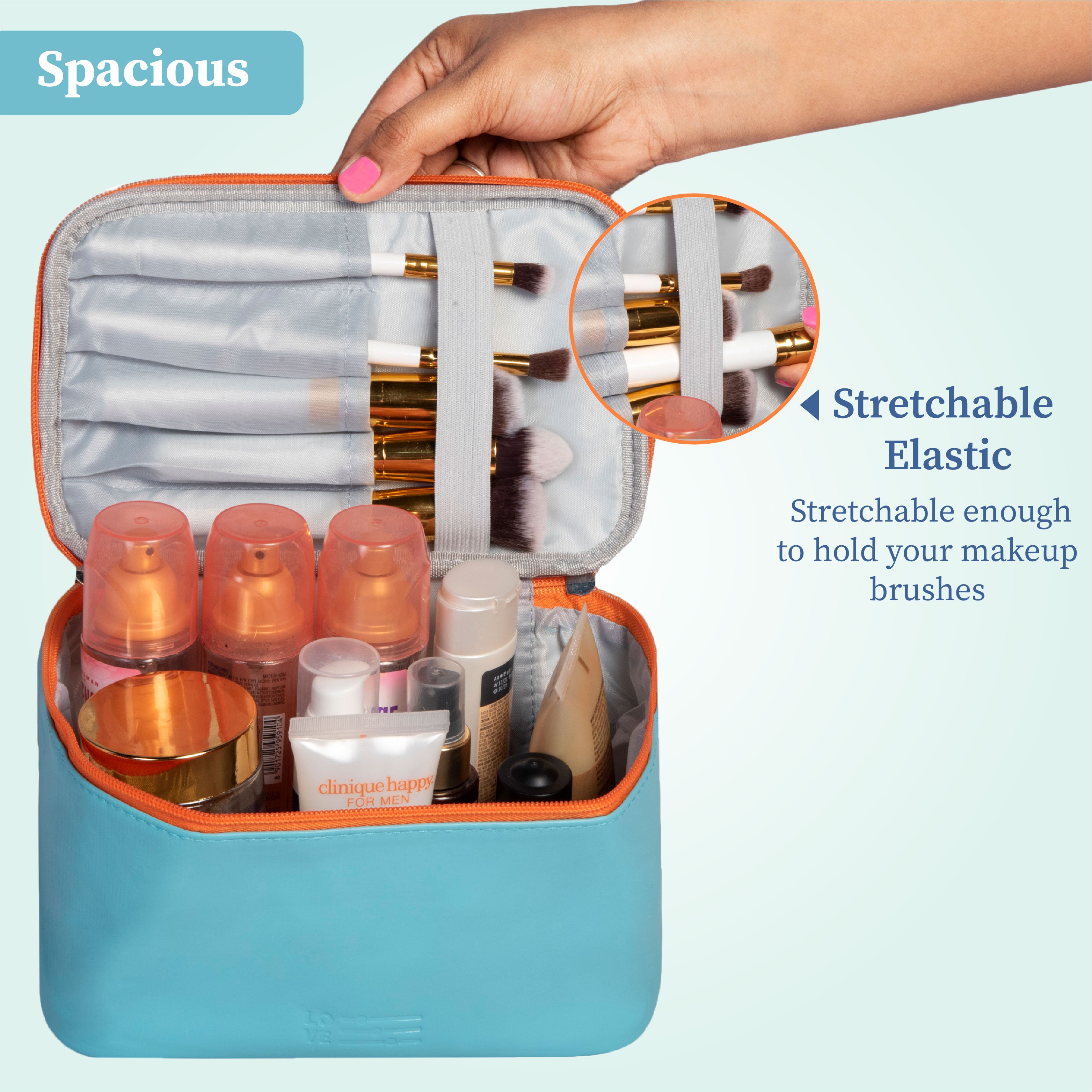 Carry All Case | Cosmetic or Makeup Organizer | Toiletry Bag