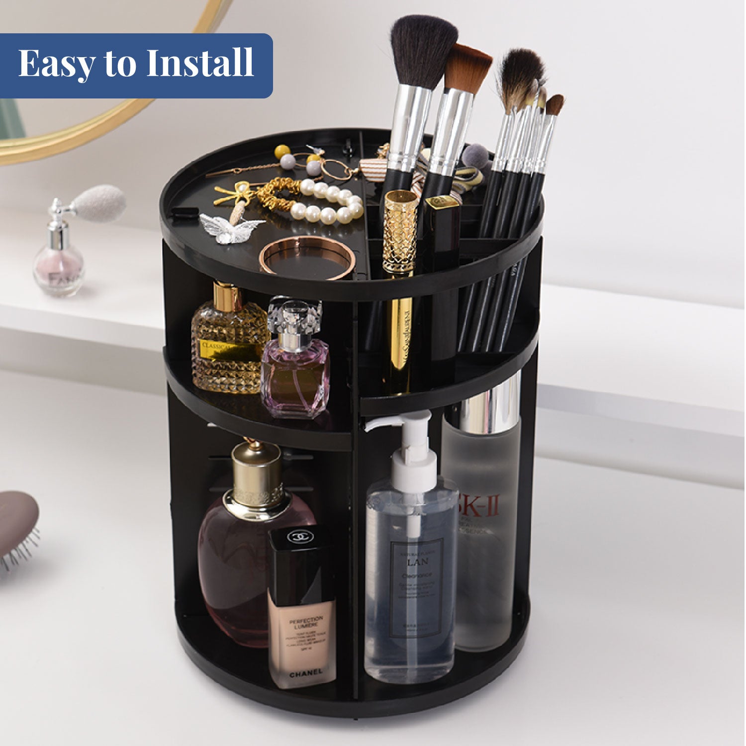 Twist and Take | Makeup Organizer