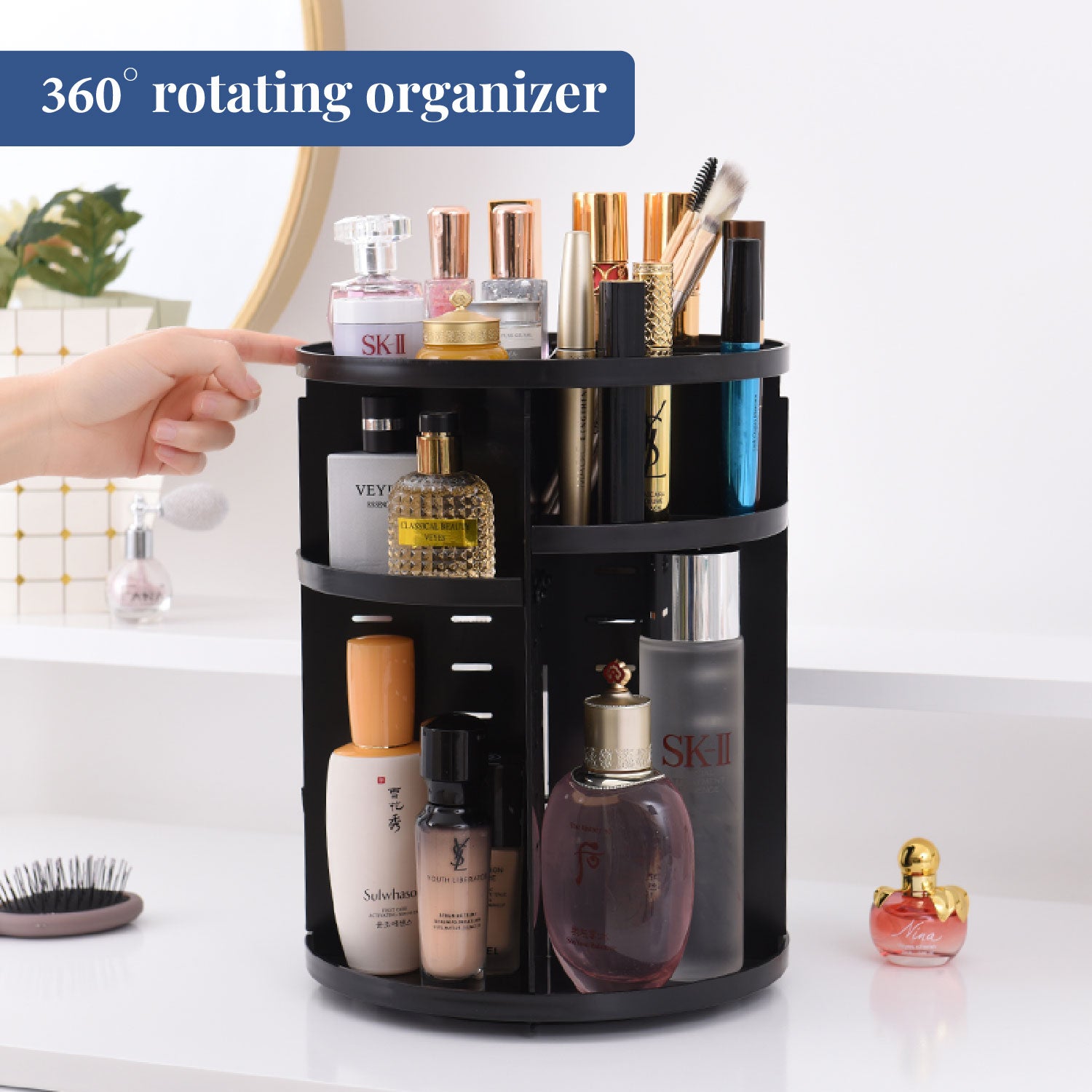 Twist and Take | Makeup Organizer