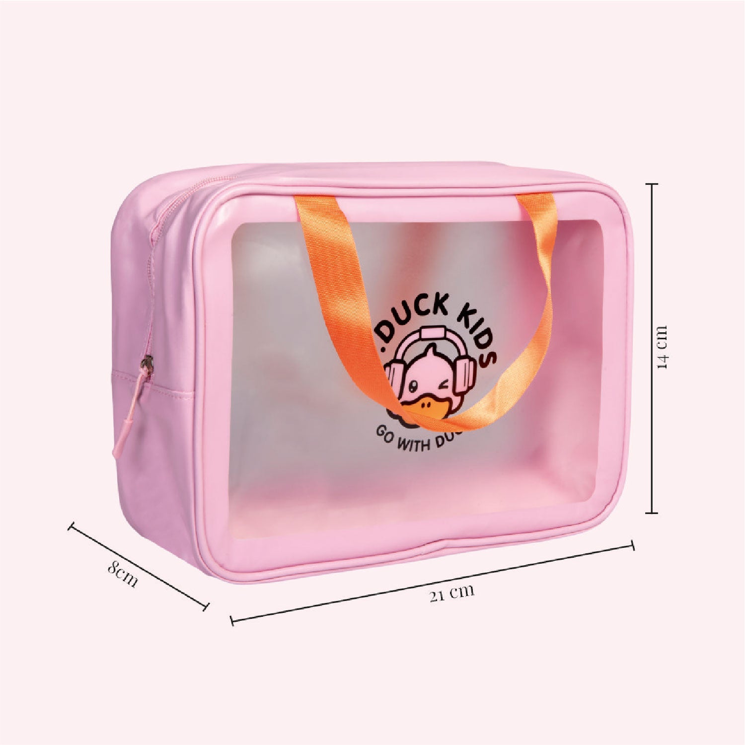 Wash and Go Case | Toiletry Travel Organizer Storage Large Pouch with Handle