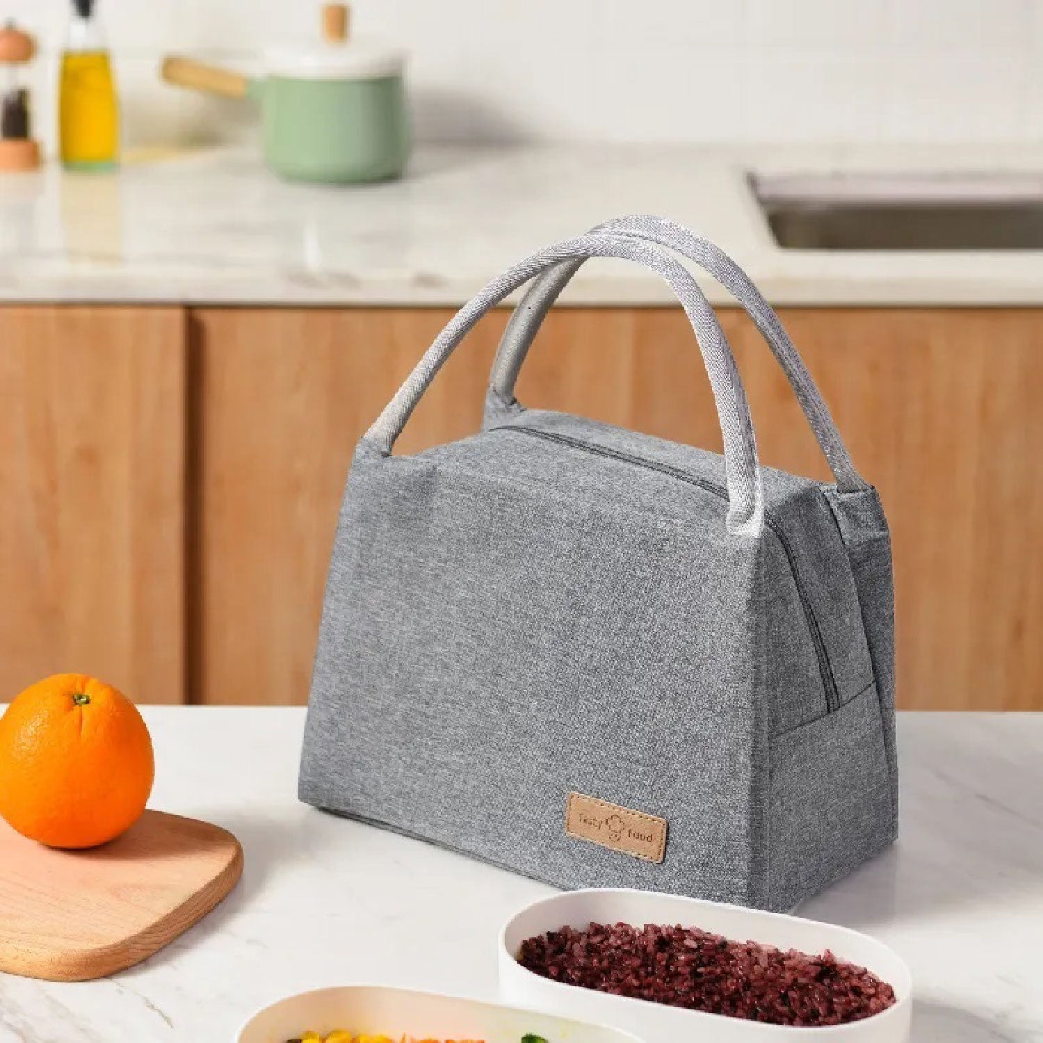 Yum yum bag | Insulated Lunch Zipper Bag
