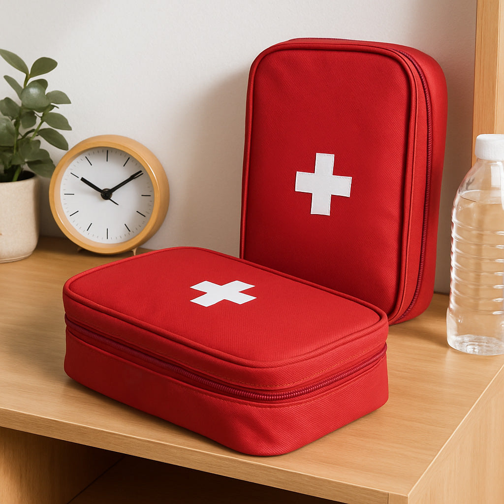 First Aid Organizer Bag (Medicines are not included)