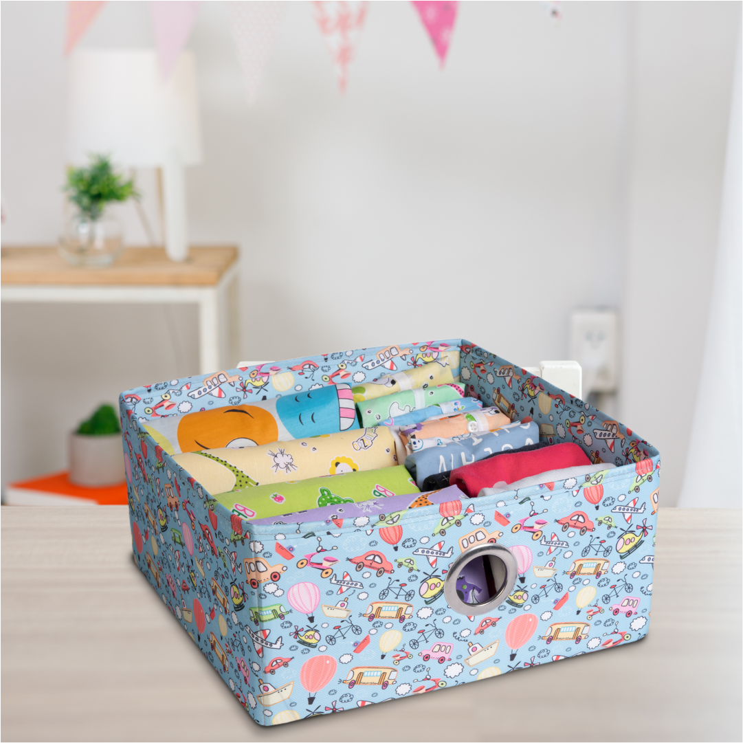 Tiny Treasures Box | Kids' Storage Box with Ringlid