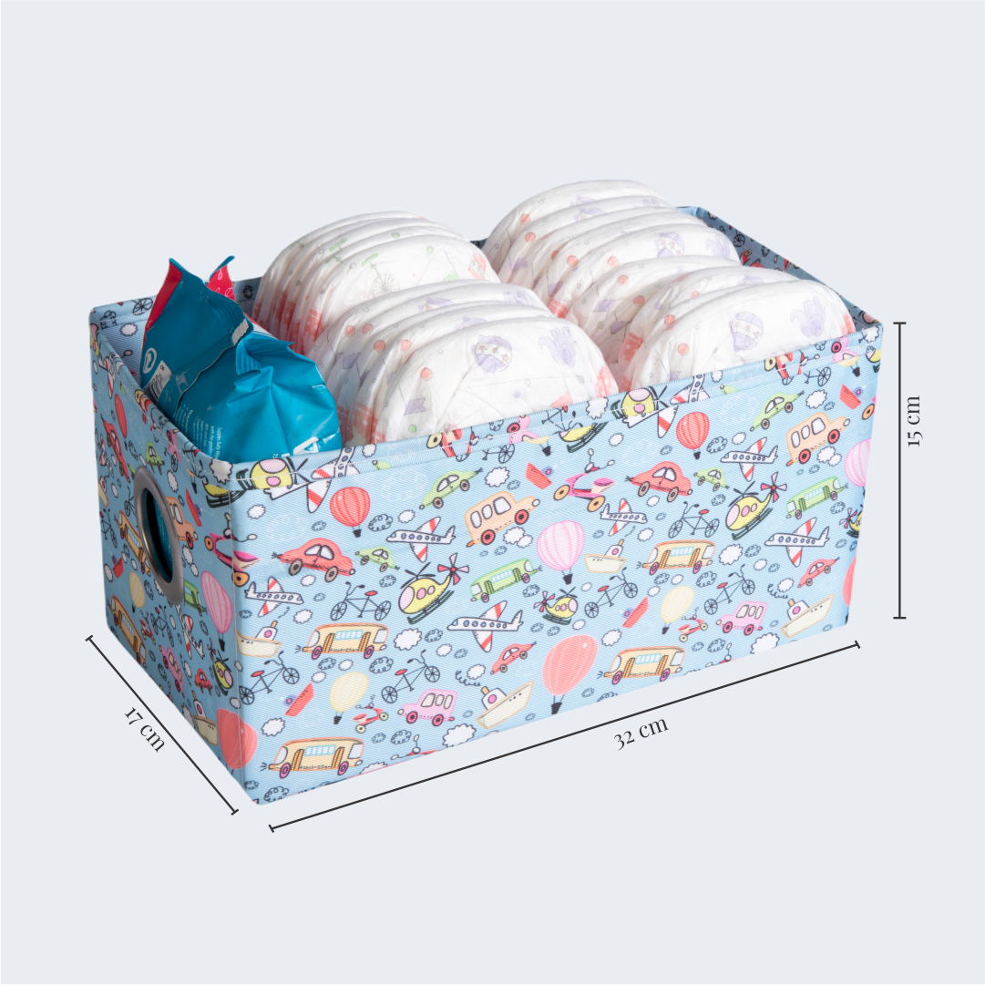 Tiny Treasures Box | Kids' Storage Box with Ringlid