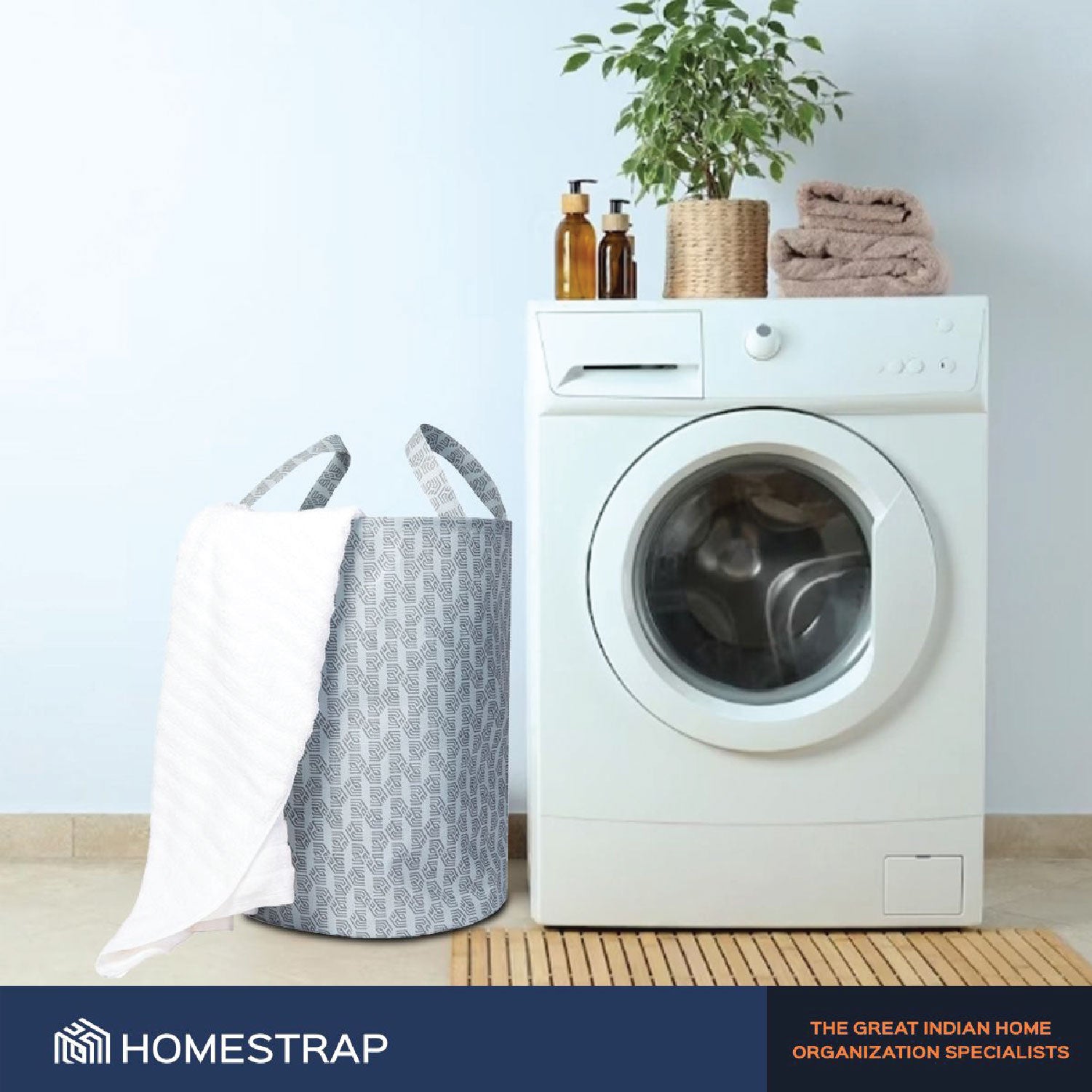 Laundry Bag | 45 Ltrs | Grey