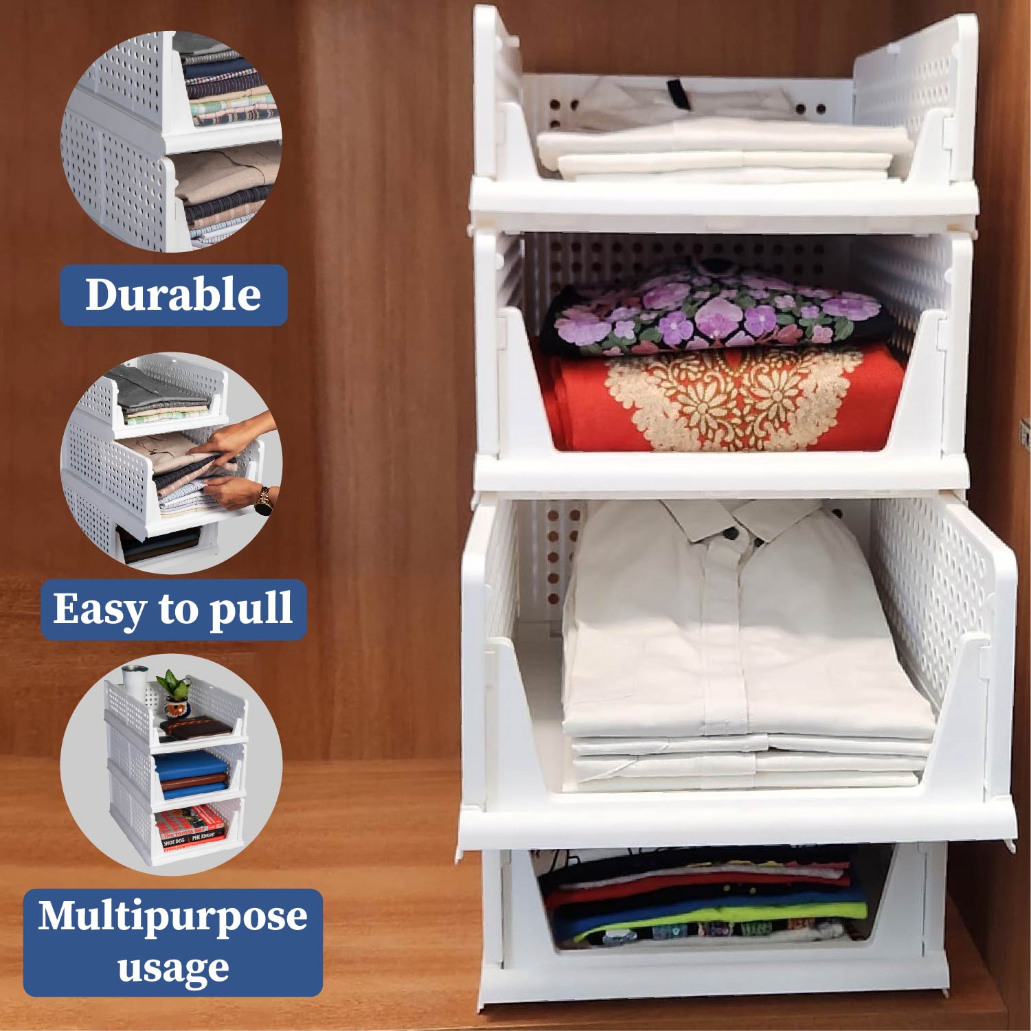 Wardrobe Wellness Saree cover & Stacker