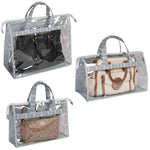 Set of 3 Transparent Handbag Cover