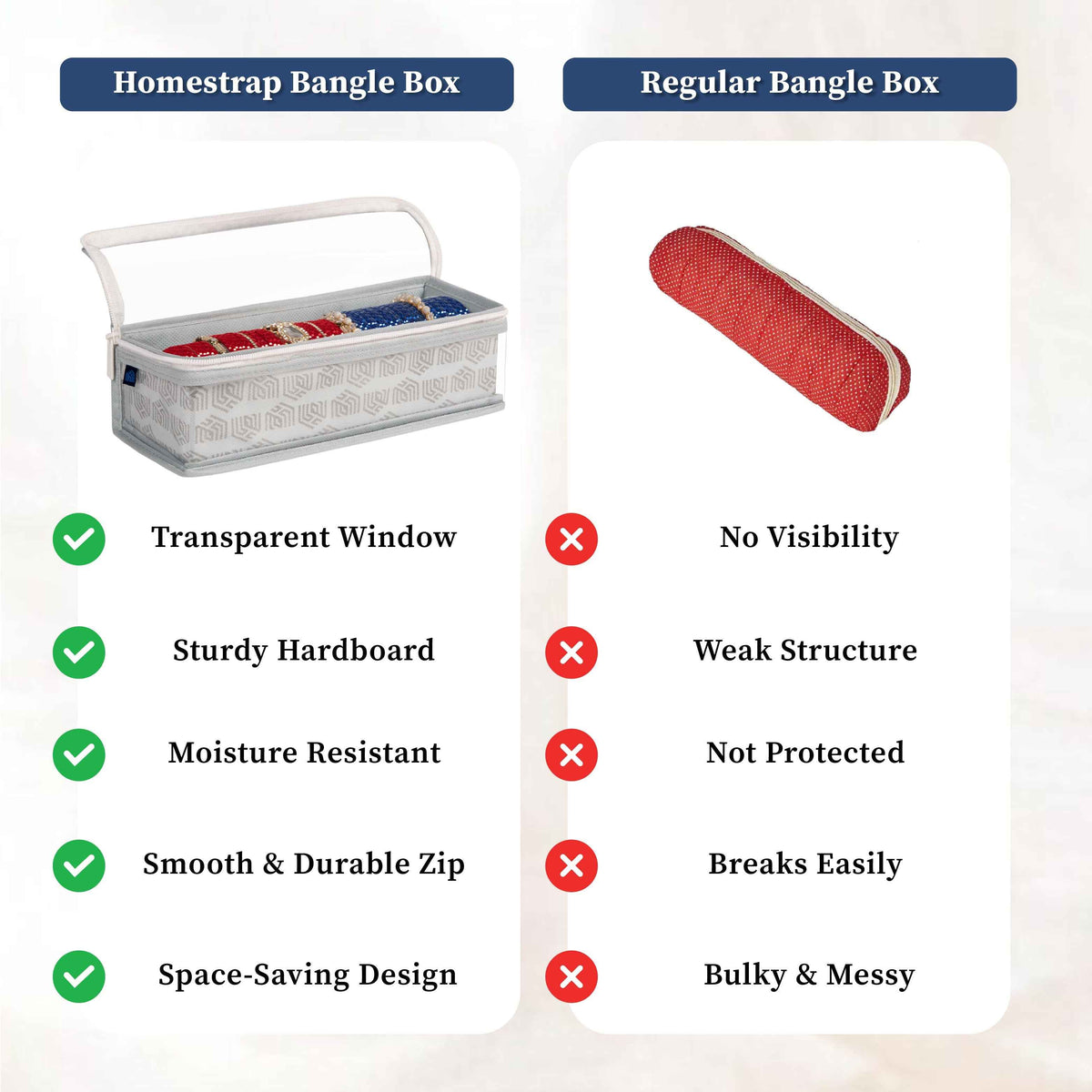Single Rod Bangle Box