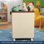 Heavy-Duty Rolling Basket - Homestrap