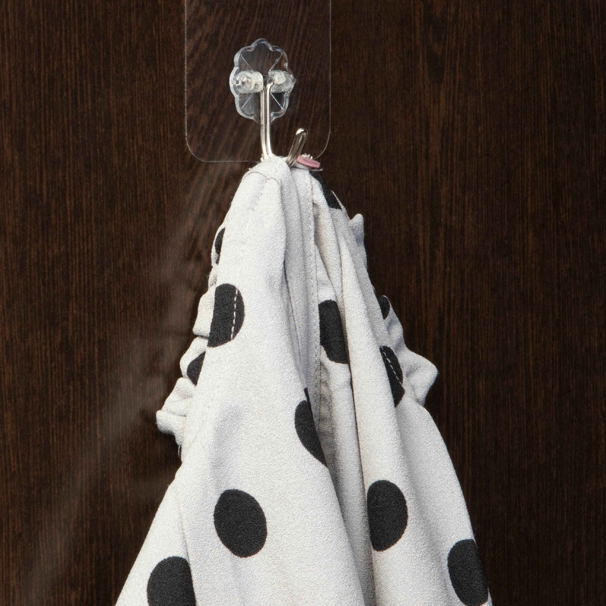 Transparent Self-Adhesive Hooks