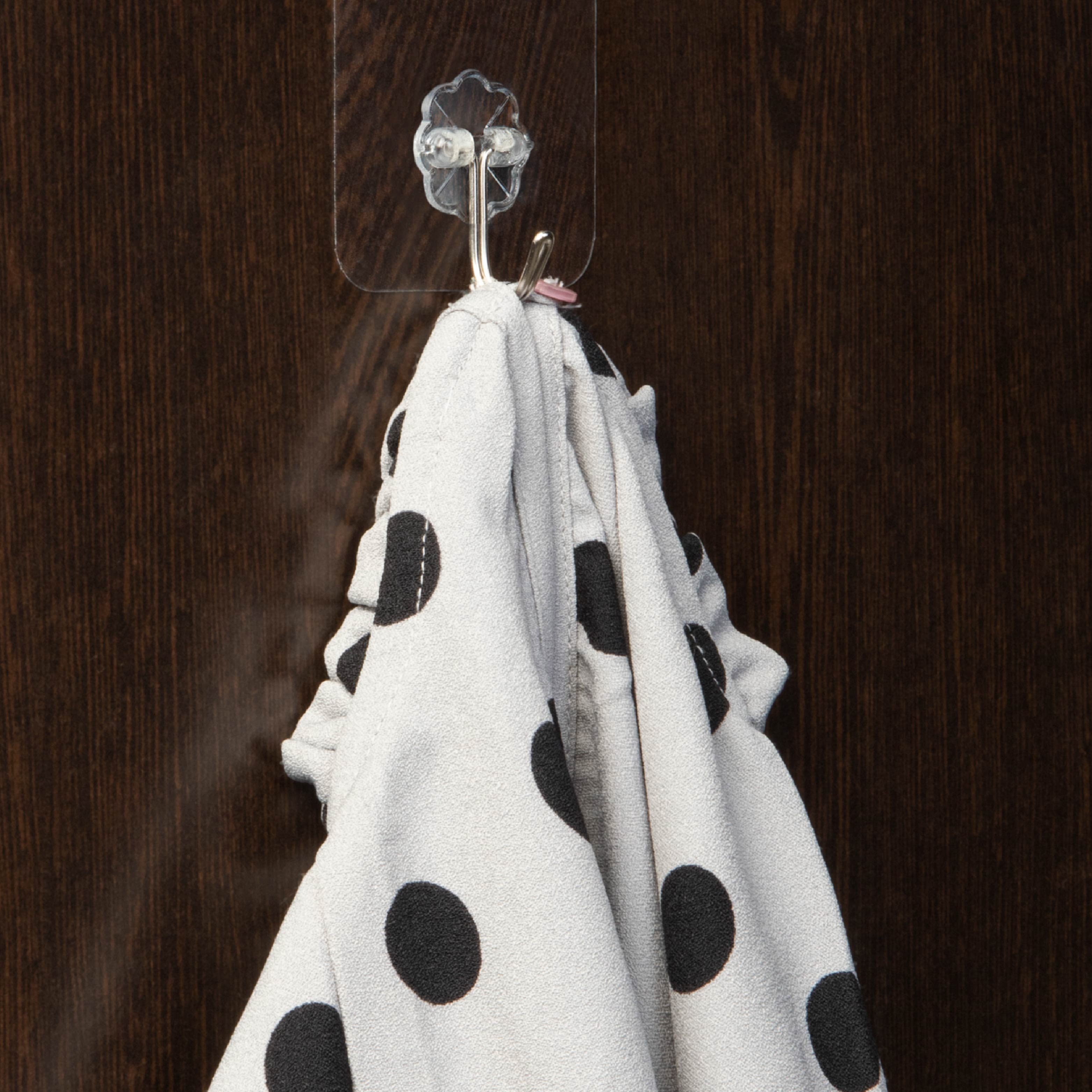 Transparent Self-Adhesive Hooks