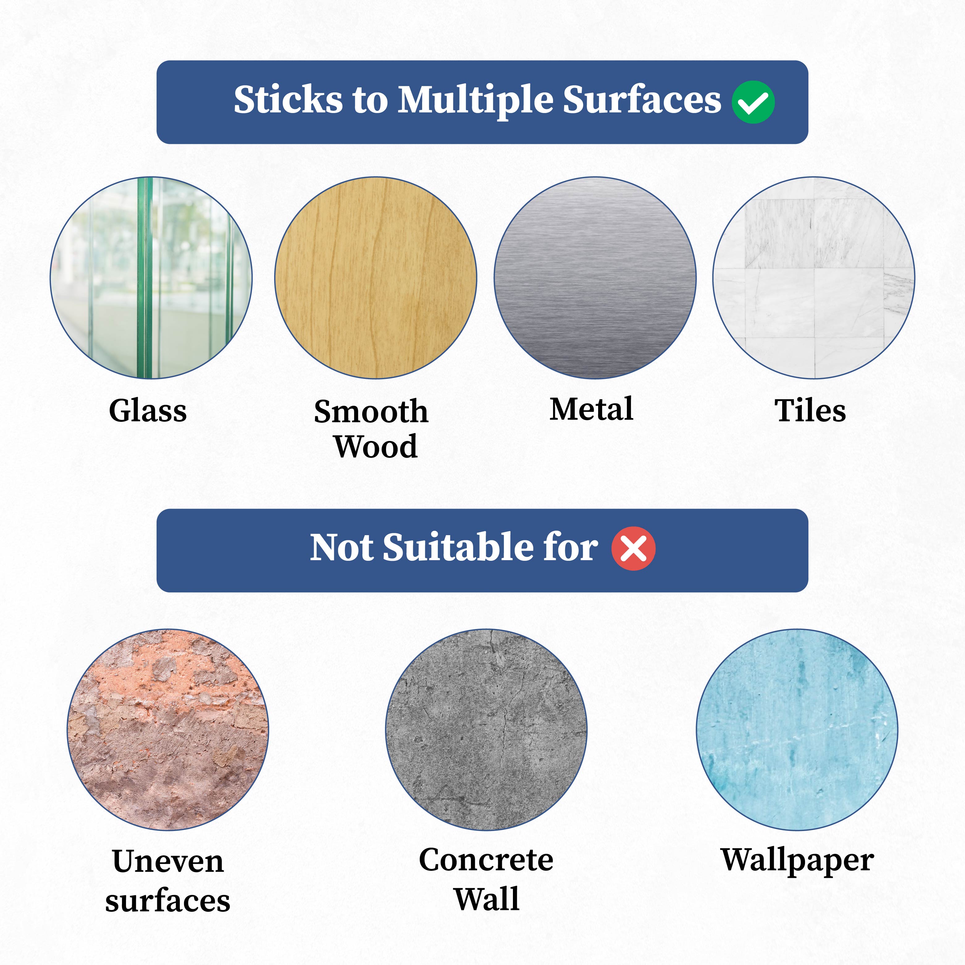 Transparent Self-Adhesive Hooks