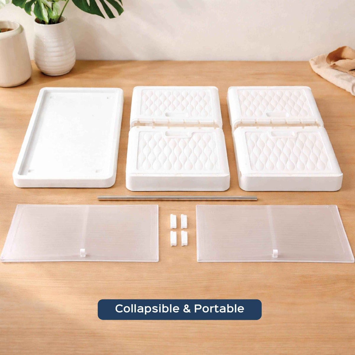 Foldable Plastic Wardrobe for Clothes