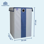 Laundry Basket with Lid Closure And Handles | Foldable | 68 Ltrs