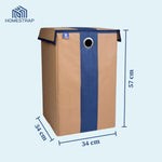 Laundry Basket with Lid Closure And Handles | Foldable | 68 Ltrs