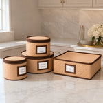 Luxe Dinnerware Storage Organizer Set - Homestrap