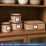 Luxe Dinnerware Storage Organizer Set - Homestrap