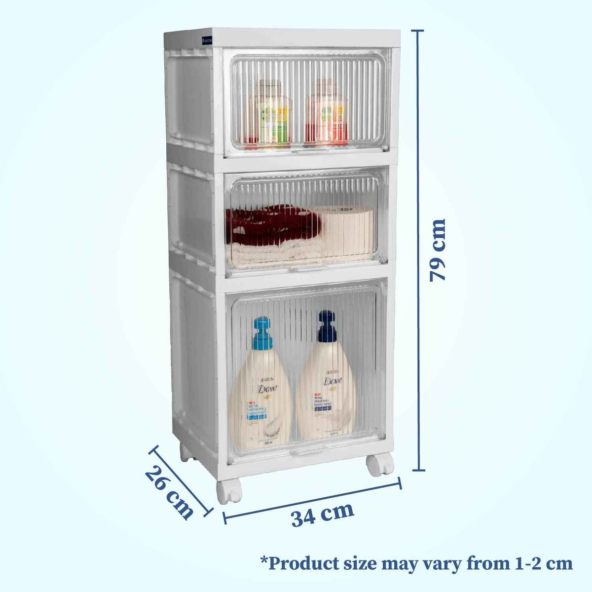 Multi Magic Cupboard | Foldable Cupboard with Wheels