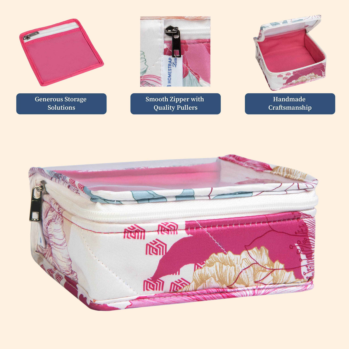 Gulmohar Choker Organizer|Pack of 2