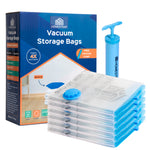 Vacuum Bag | Space Saver Compression Bags with Free Vacuum Pump - Homestrap