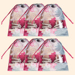 Gulmohar Drawstring Shoe Pouch