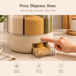 Spin & Store Grain Organizer