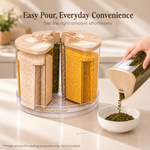Spin & Pick – 6-Container Rotating Grain Organizer