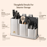 The Chef’s Stand – Chopping Board & Utensil Organizer