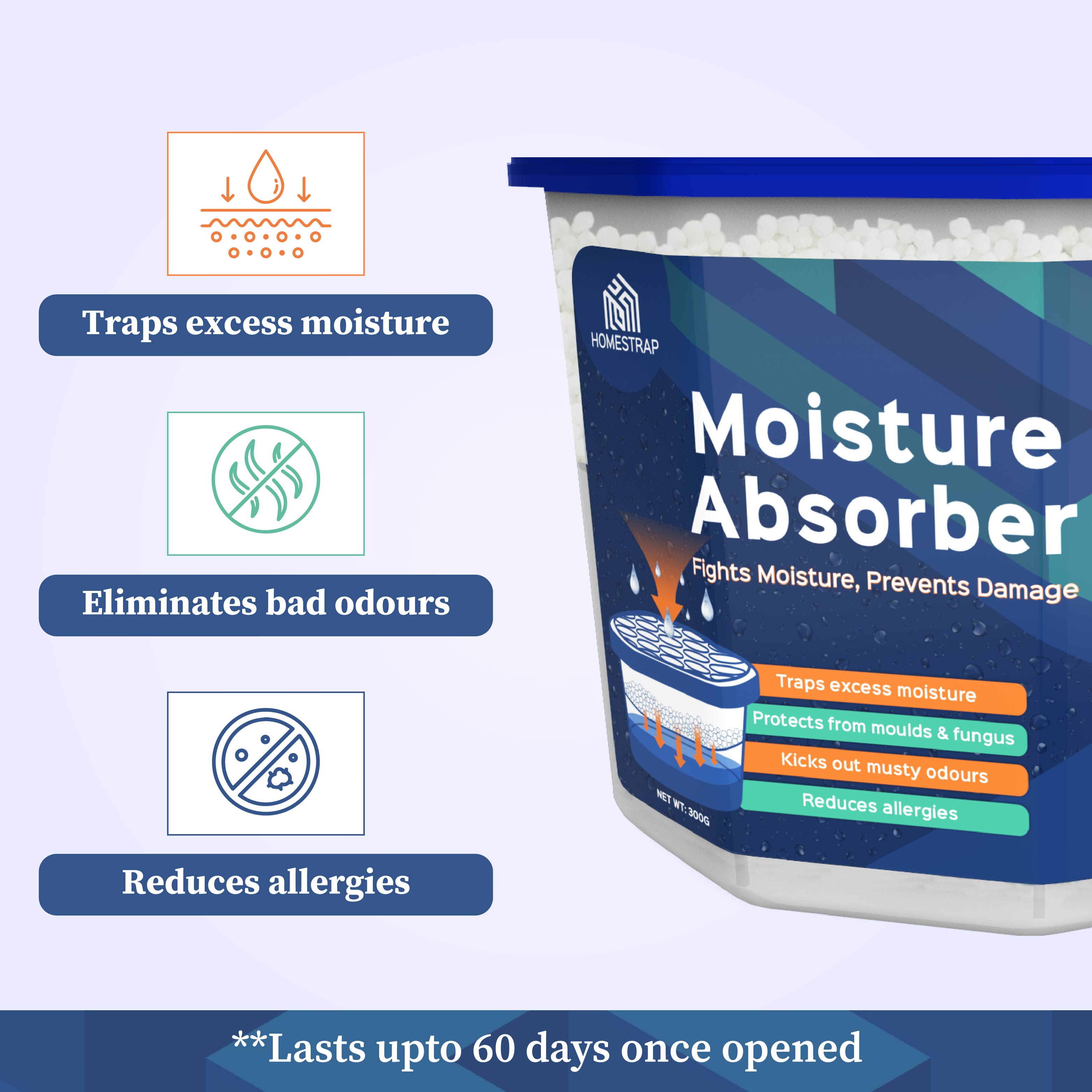 Moisture Absorber Box 300 Grams