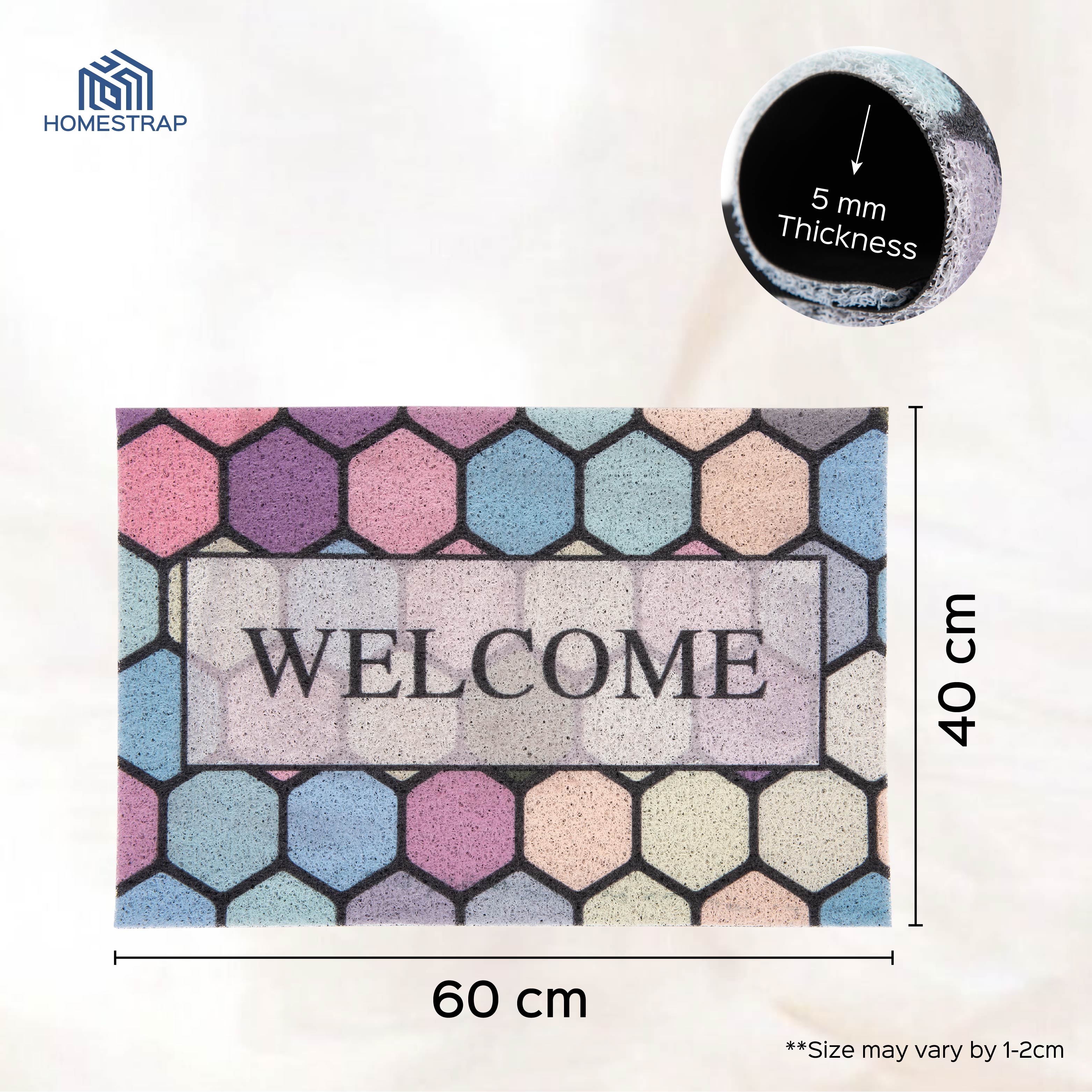 Welcome Door Mat for Home Set of 2