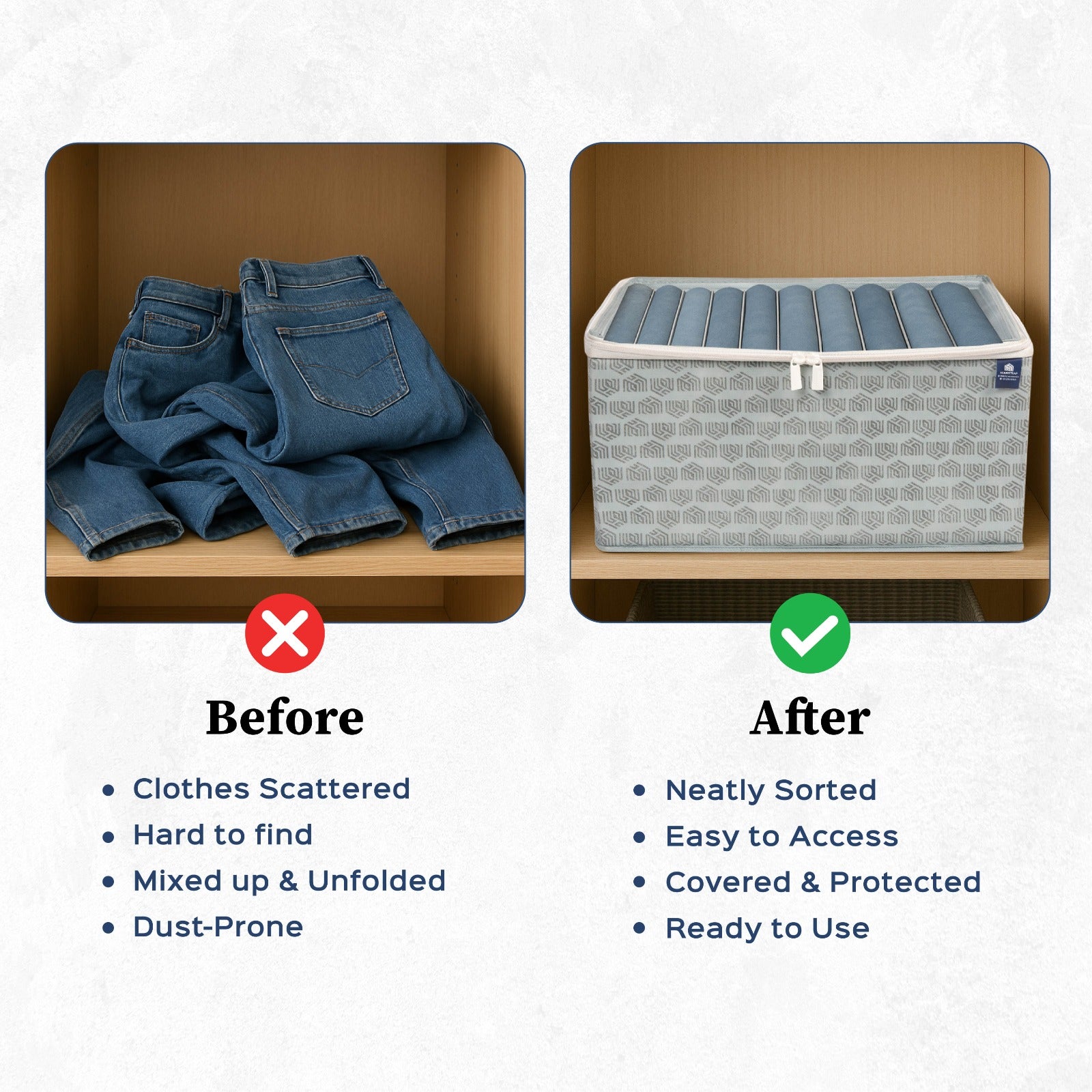 Garment Grid with PVC Top
