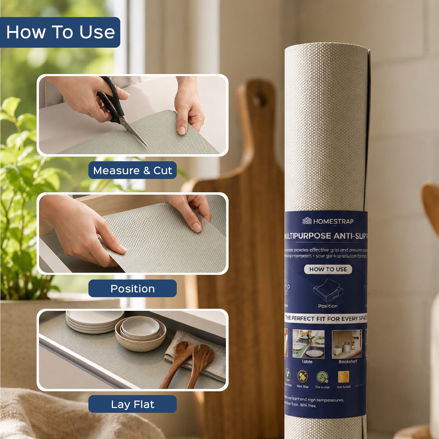 Anti-Slip Shelf Mat