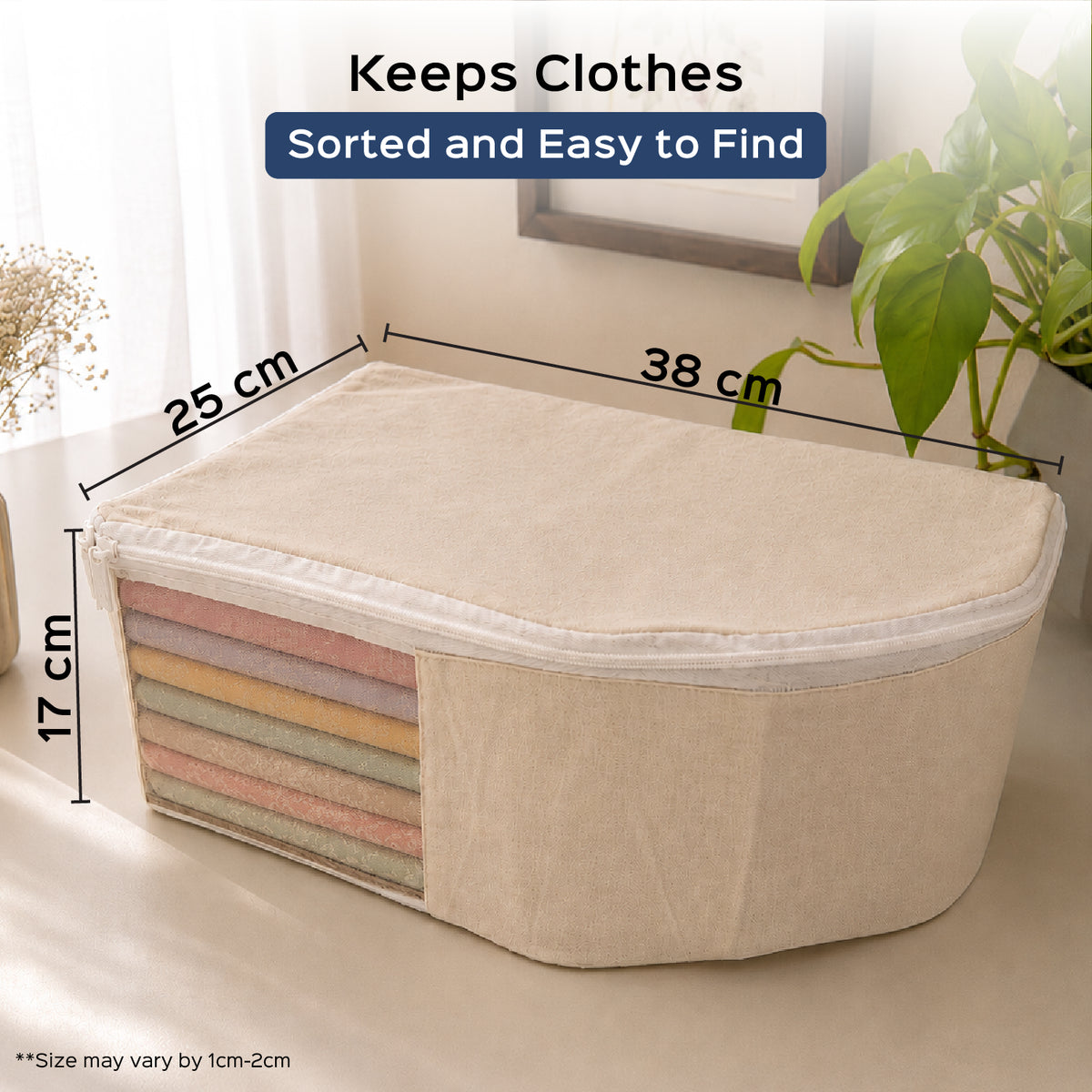 Cotton Blouse Storage Organizer - Homestrap
