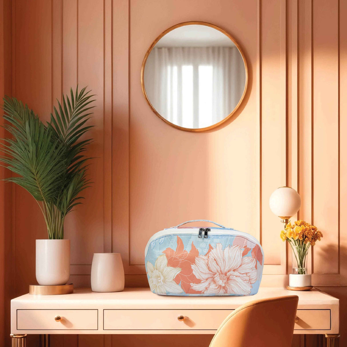 Gulmohar Cosmetic Pouch