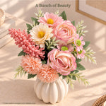 Blush Garden Mixed Artificial Flower Bouquet