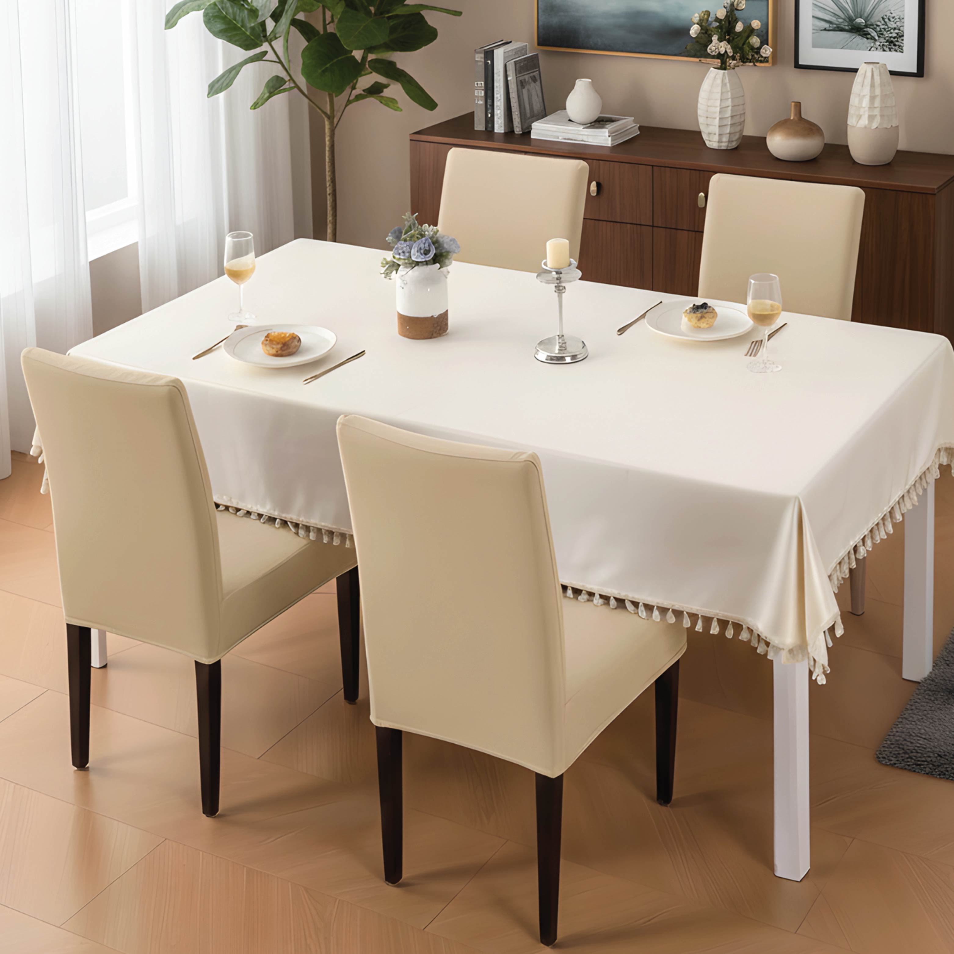 Velvet Stretchable Chair Cover