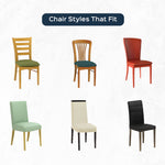 Velvet Stretchable Chair Cover - Homestrap
