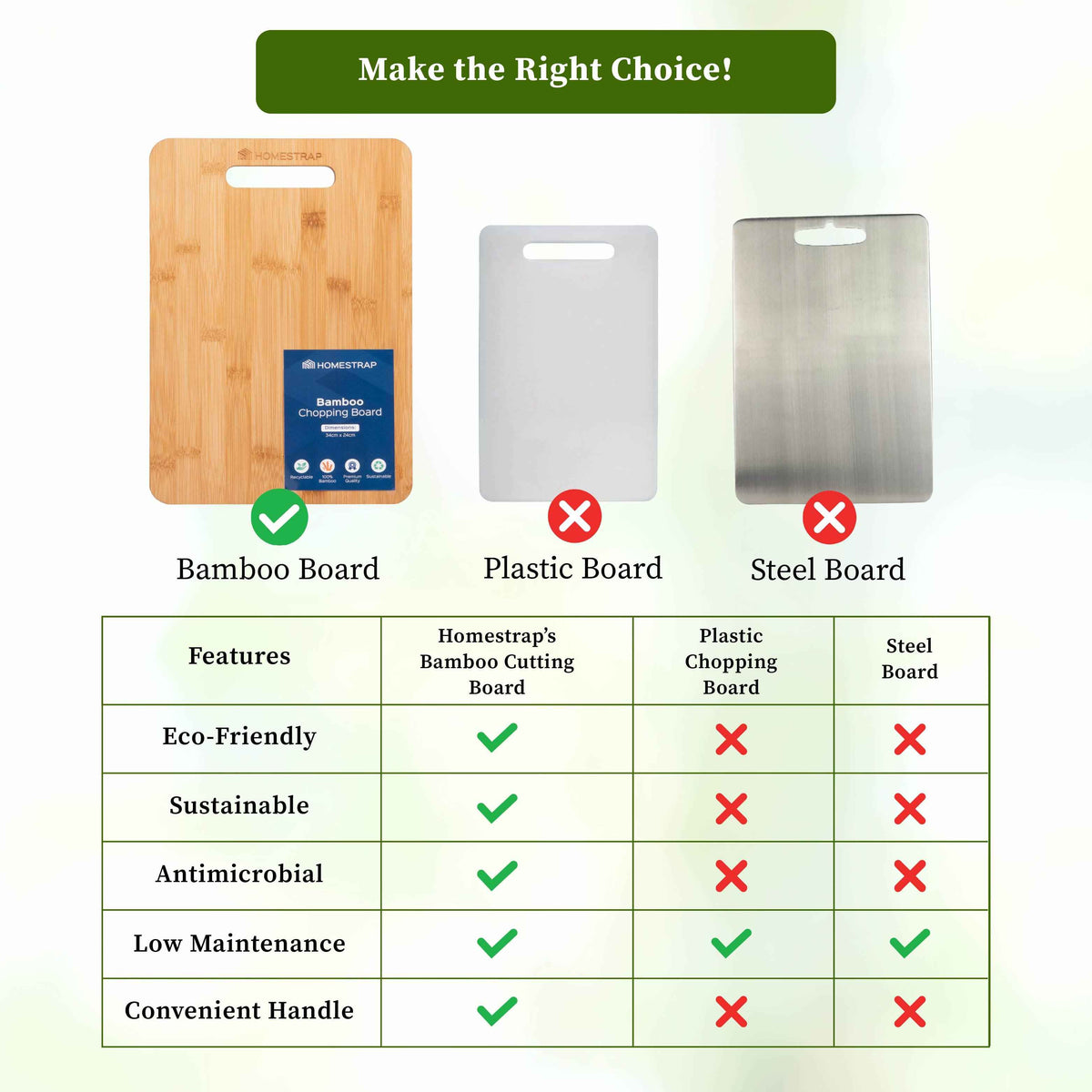 Natural Bamboo Chopping Board