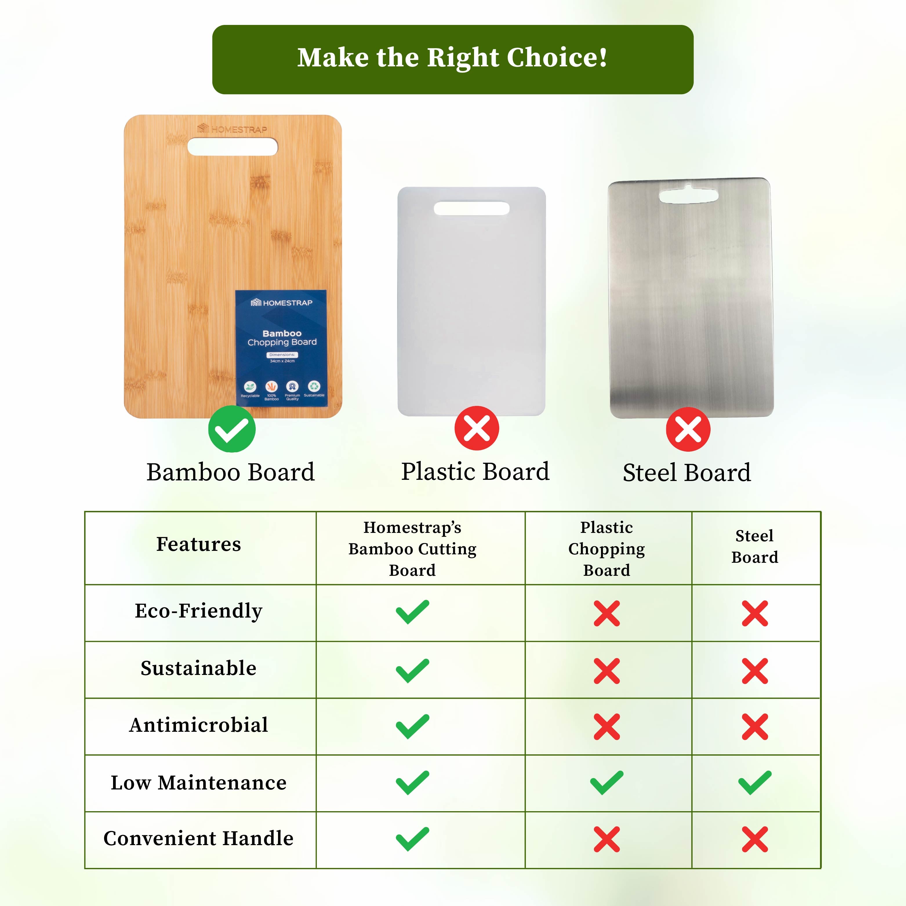 Natural Bamboo Chopping Board