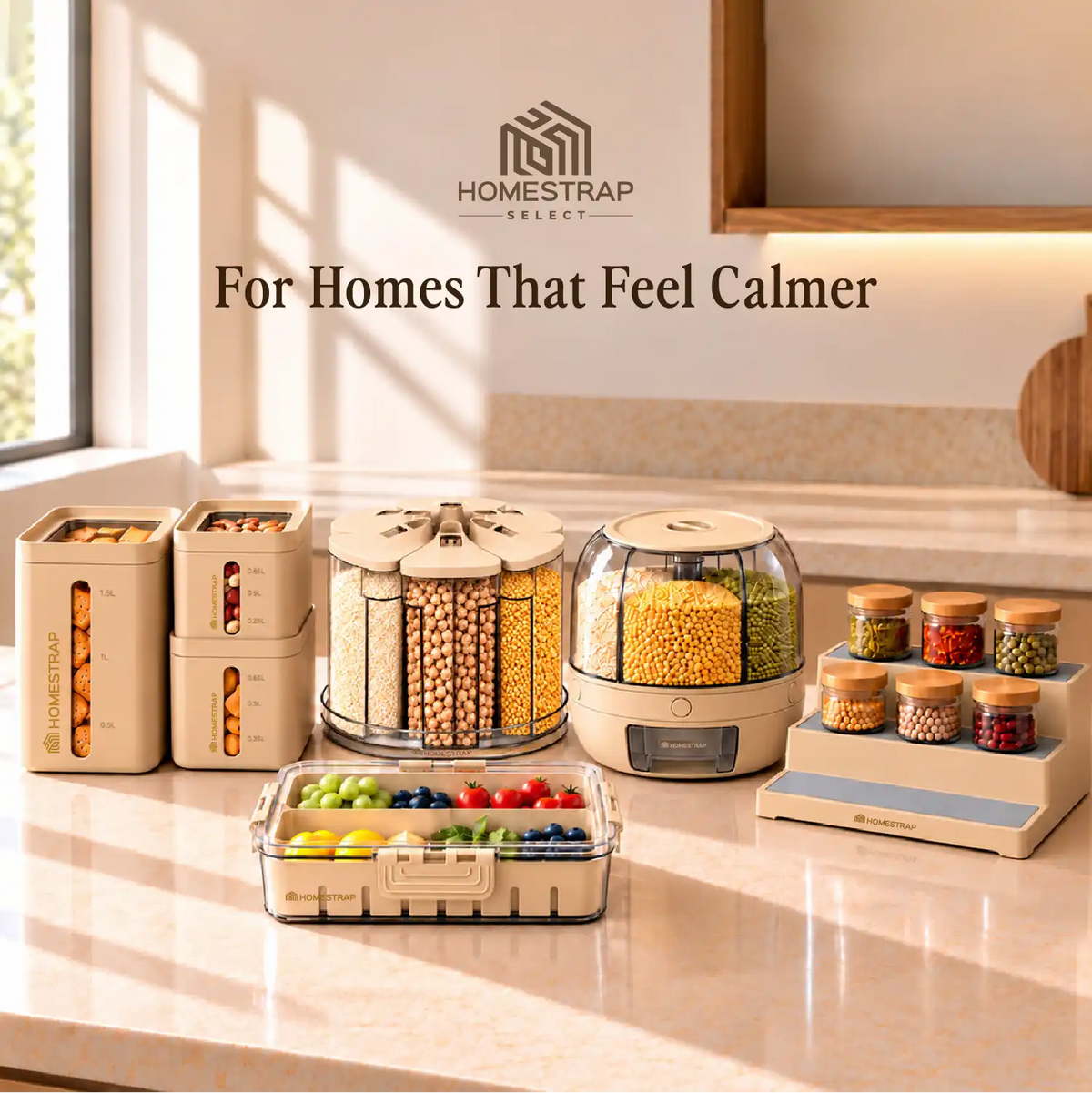 Twin Tier Spin – 2-Tier Rotating Organizer